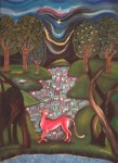 Peaceful Darkness  1995 &#38;nbsp;&#38;nbsp;&#38;nbsp; 22&#38;quot; x 30&#38;quot;