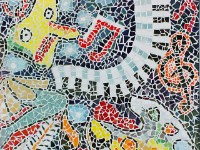 BRCVPA Closeup 4  Ceramic Tile Mosaic &#38;nbsp;&#38;nbsp;&#38;nbsp; 1998
