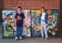 Mural  Foam Tile on Wood &#38;nbsp;&#38;nbsp;&#38;nbsp; 1997