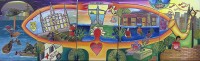 Helping Hand - Hurricane Katrina 3  Oil on Canvas &#38;nbsp;&#38;nbsp;&#38;nbsp; 3&#38;#39; x 10&#38;#39;