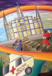 Helping Hand - Hurricane Katrina 5  Oil on Canvas